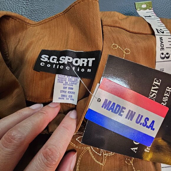 Vintage SG Sport Blouse - Picture 6 of 6